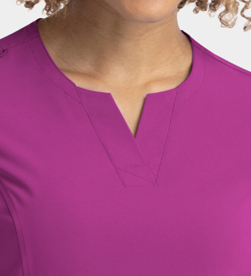 IRG –EPIC Notched Crew Neck Top | 4802