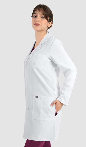 MAEVN MOMENTUM UNISEX FULL LENGTH LAB COAT 7555